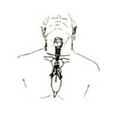 Local da região cervical (pescoço) onde é realizada a incisão (corte) para essa cirurgia.